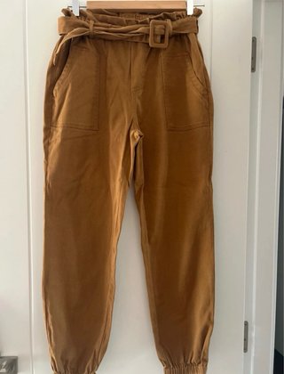 Pantalón bombacho marrón
