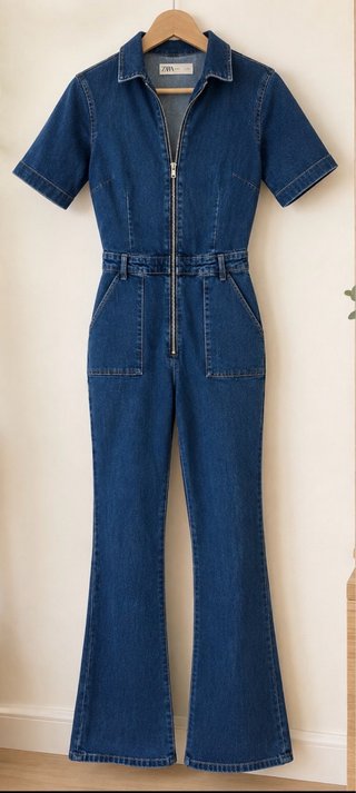 Mono Tejano Azul Zara Talla M