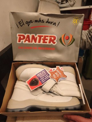 Botas de Seguridad Panter Blancas