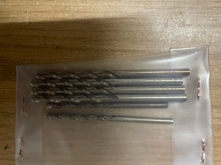 Juego de 6 Brocas de Cobalto