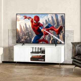 MUEBLE DE SMART TV BLANCO