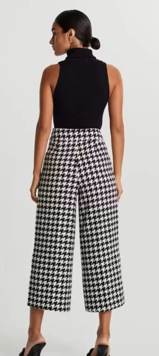 Pantalón Culotte Zara Estampado