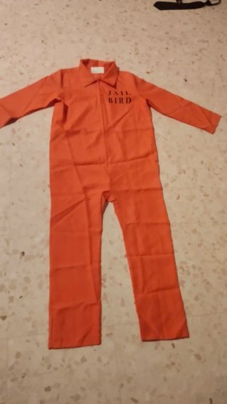Mono de preso naranja