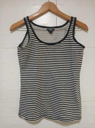 Camiseta Tirantes Mujer H&M Rayas Marineras