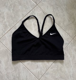 Sujetador deportivo Nike negro