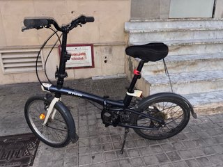 Bicicleta Plegable Btwin