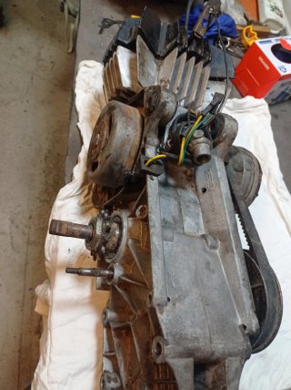 Motor Derbi Variant a Pedales