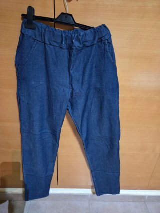 Pantalón Vaquero Azul de Mujer