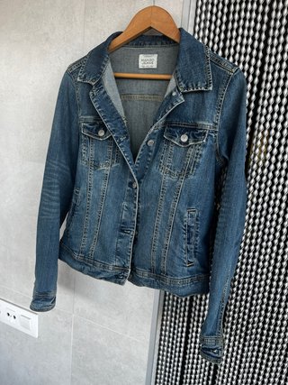 Chaqueta vaquera Mango azul