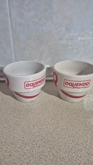 Lote 2 Tazas Cafés Oquendo