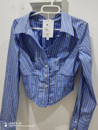 Camisa de rayas bershka nueva