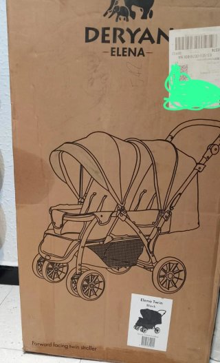 Carrito Gemelar Deryan Elena Black