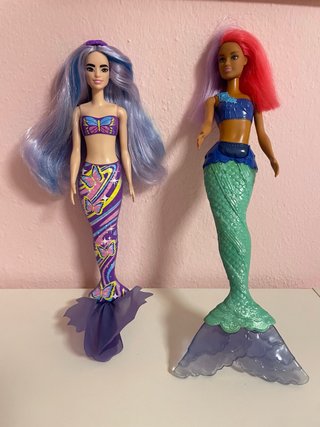2 Muñecas Barbie Sirenas