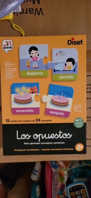 Juego Educativo Los Opuestos Diset