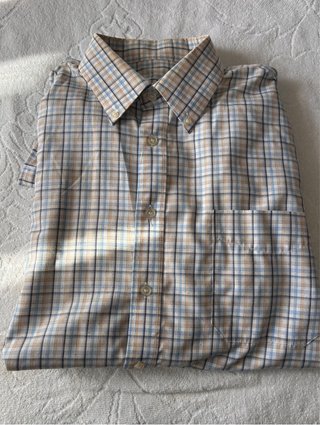 Camisa de hombre de cuadros