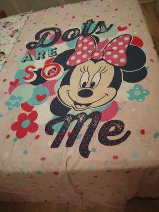 Funda Nórdica y Almohada Minnie Mouse