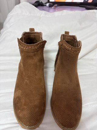 Botines Marrones Estilo Casual