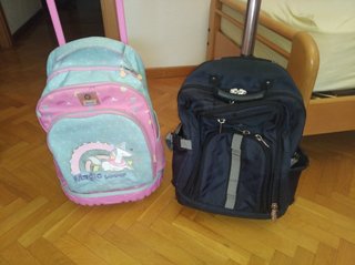 Set de 2 Mochilas con Ruedas