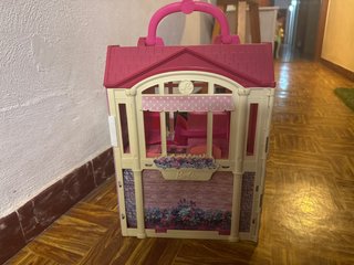 Casa de Muñecas Barbie Plegable