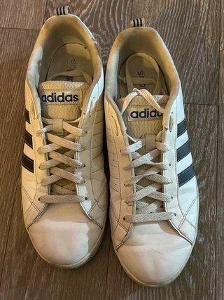 Bambas Adidas Blancas y Negras