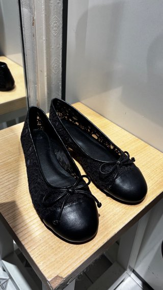 Manoletinas negras Mango