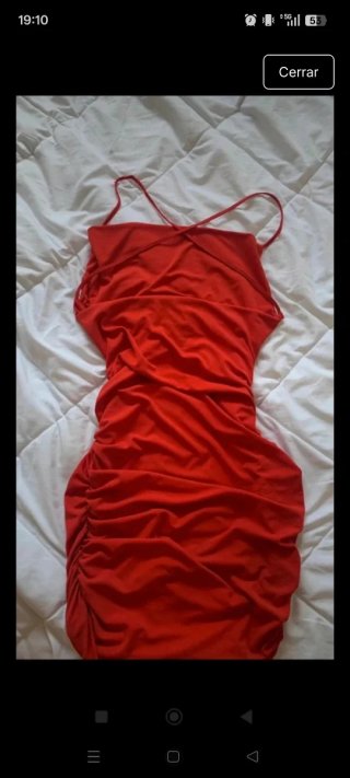 Vestido Rojo Zara