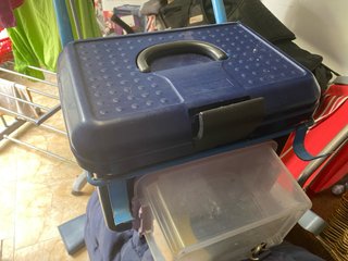 Caja de Equitación Azul