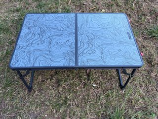 Mesa Plegable Baja con Estampado Quechua