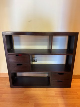 Mueble recibidor de madera