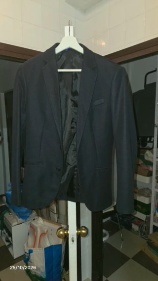 Americana Blazer Negra Slim Fit
