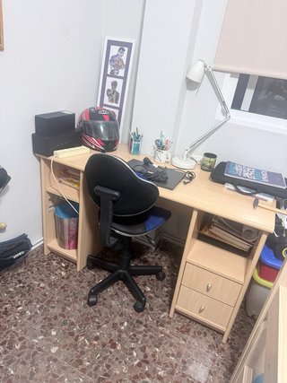 Cama Nido 90cm con Escritorio