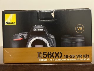 Cámara Nikon D5600 18-55 VR Kit
