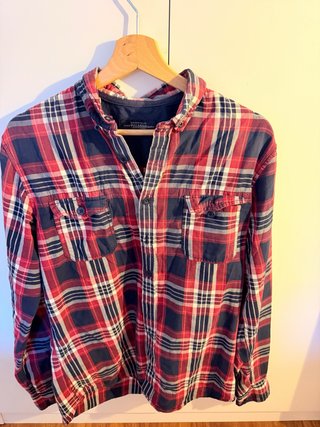Camisa de cuadros Pull & Bear Talla M