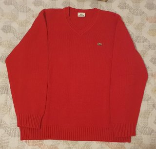 Jersey Rojo Lacoste