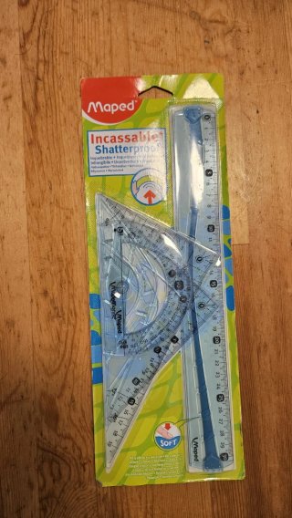 Set de Regla y Cartabón Maped