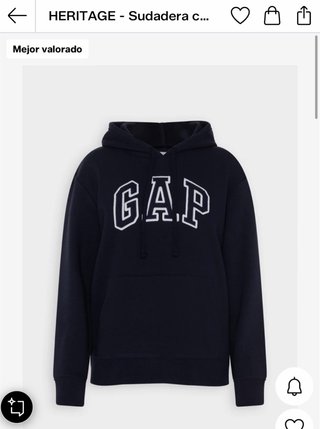 Sudadera GAP azul navy