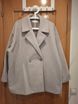 Abrigo Oversize Beige
