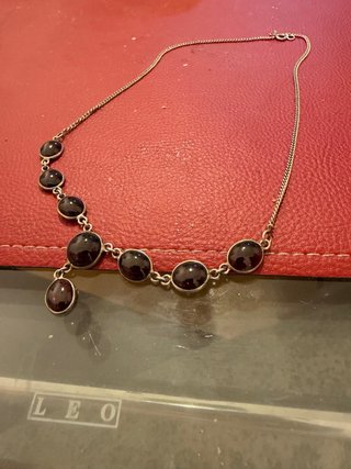 Collar de Plata con Piedras