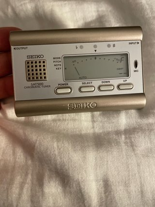Afinador Cromático SEIKO SAT500