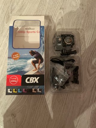 Cámara Deportiva Acuática CBX 1080p