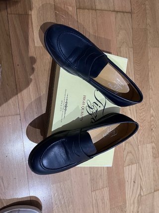Zapatos de vestir Tizzas piel negros Talla 38