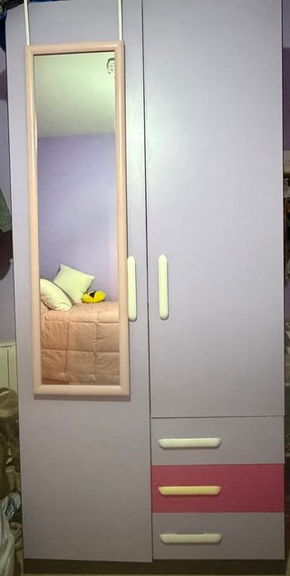 Habitación completa con cama nido y armario