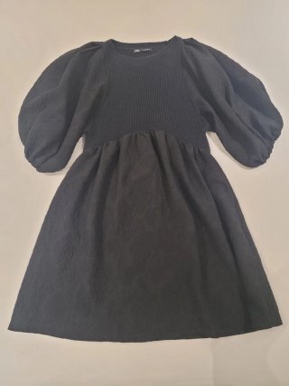 Vestido Negro Zara