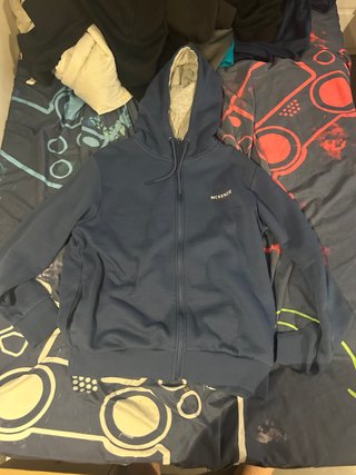 Chaqueta con capucha McKenzie azul