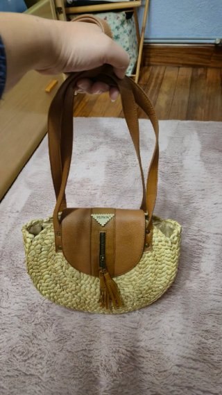 Bolso de rafia Privata