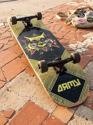 Skate Oxelo Mid Army