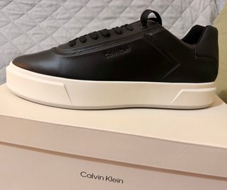 Zapatillas Calvin Klein Basket Cup Negras,num 44