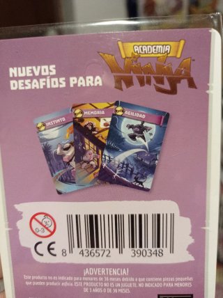 Juego de Cartas Academia Ninja