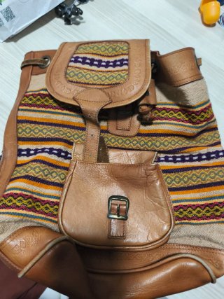 Mochila de Mujer Estilo Étnico ecuatoriana