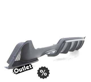 BA DIFUSOR BMW F32 F33 F36 LOOK M PERFORMANCE SALIDA DOBLE I